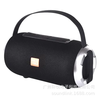 

Multifunctional Bluetooth Speaker Portable Outdoor Heavy Bass Sound Column Support FM Radio USB TF Card 1200mAh Subwoofer