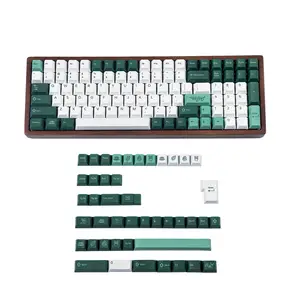  1.7mm Thickness German French ISO Cloud Dye Sub Keycaps Thick  PBT Cherry Profile Keycap Set for QWERTZ AZERTY MX Keyboard : Electronics
