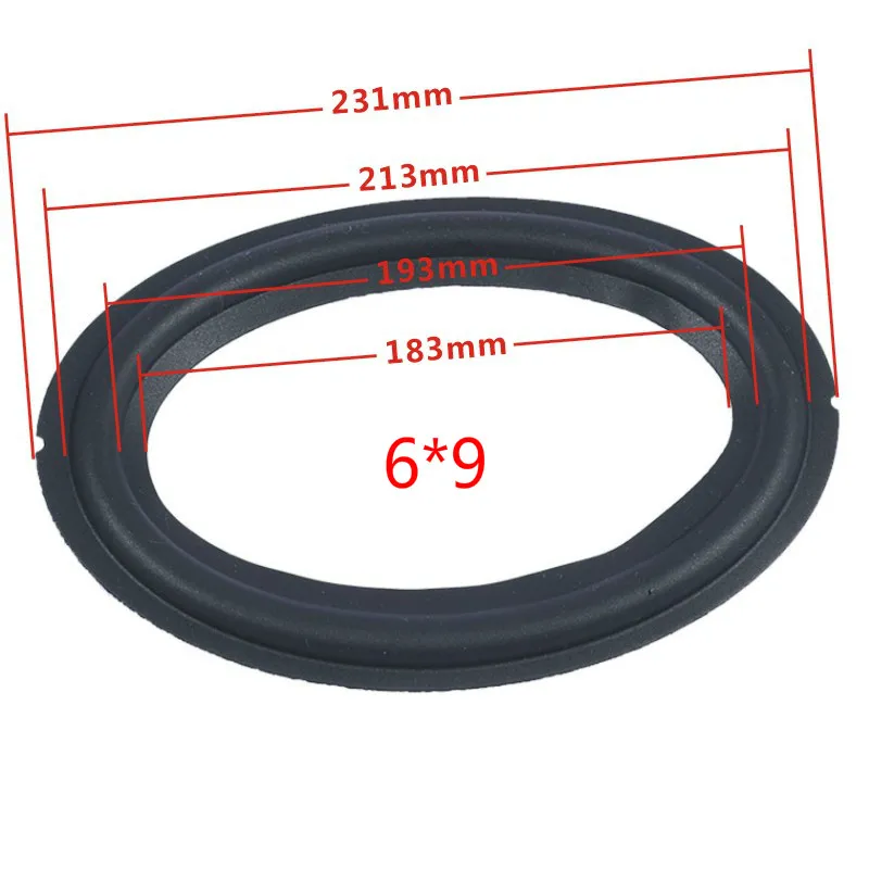 Anillo De Goma Plegable Para Reparación De Altavoces Y Subwoofer