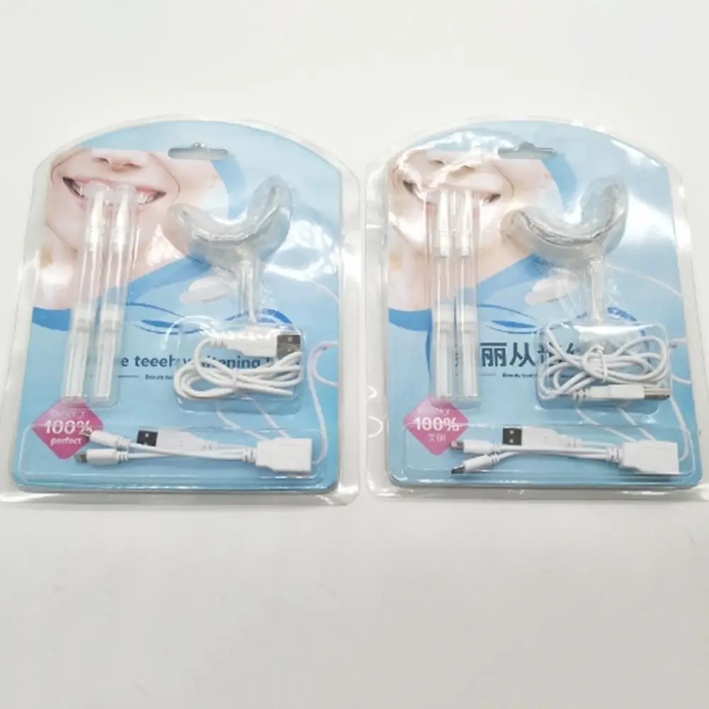 Умный светодиодный отбеливатель зубов 3 usb порта для Android IOS система отбеливания