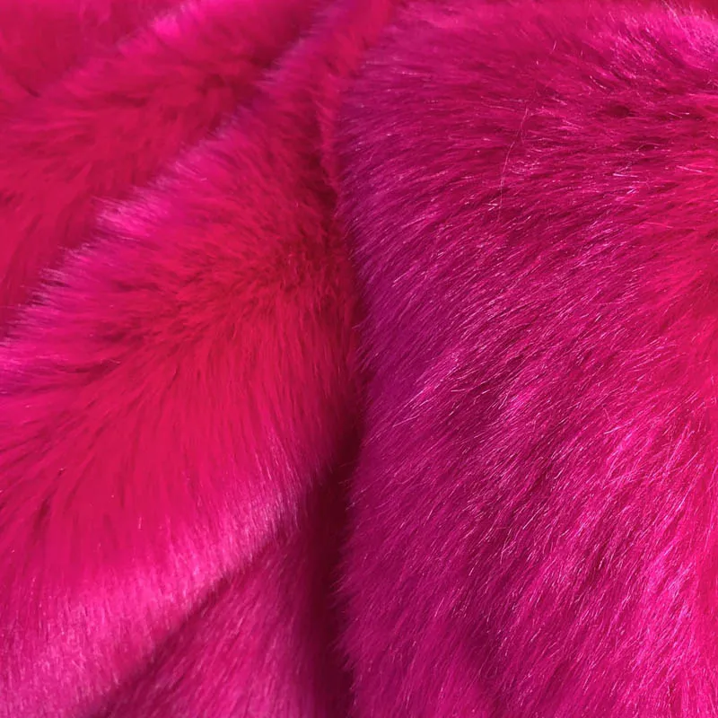 rose red fur coat Эксклюзивная однотонная куртка с пряжкой из искусственного меха, пальто, модный бренд, Лоскутная длинная верхняя одежда, Элегантная Женская Базовая уличная верхняя одежда - Цвет: rose red fur coat