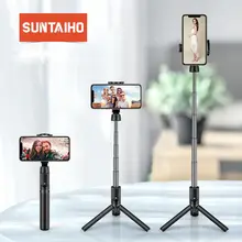 3 in 1 Wireless bluetooth Selfie Stick Mini Tripod Extendable Foldable Universal Handheld For iPhone 11