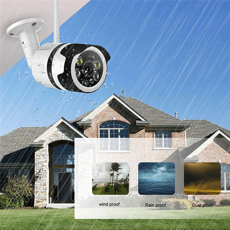 

FISTAK 1080P HD IP Camera Surveillance Wireless Camera CCTV WIFI Camera Security Camera APP Control Night Vision Two Way Audio