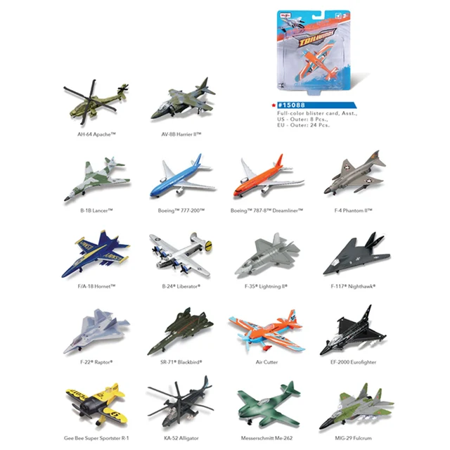 Maisto original model airplane die-casting  metal toy gift collection transport airplane fighter helicopter Games Children toys 1