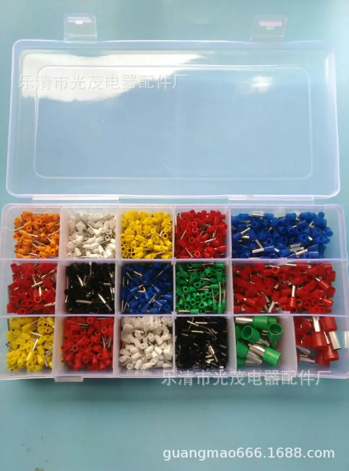 

Boutique Recommended National Standard 2020 Set Boxed Cold Compression Wiring Terminal/Tube-type Pre-insulation End Socket