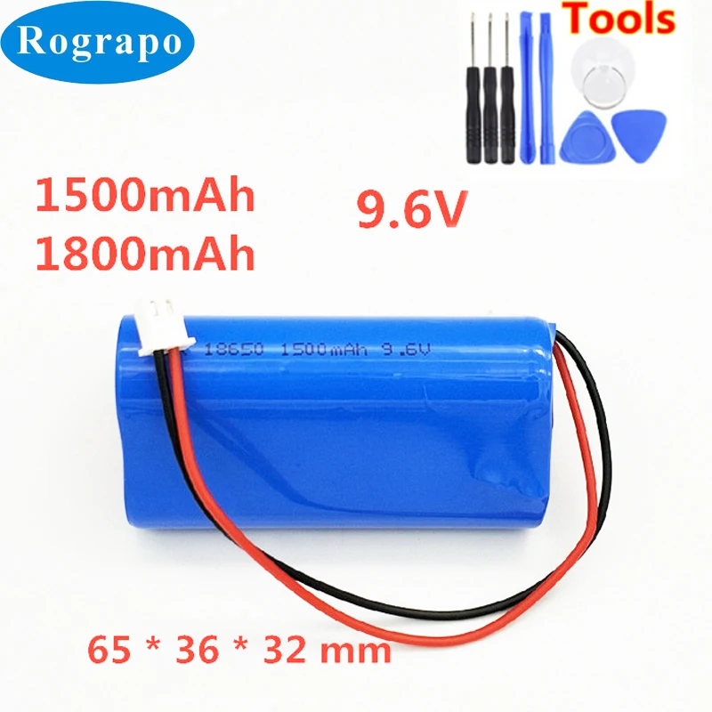 New Battery For Midea R1-L061D E 9.6V Full Accumulator 2-wire Plug+tools | Мобильные телефоны и аксессуары
