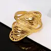 Fashion Health Brass Material Adjustable Size Wedding Ring for Women Ethiopian Somali Kuwait Rings 4