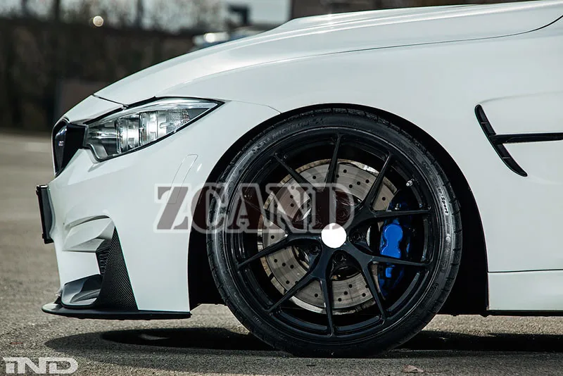 M P Stye передний спойлер для F80 F82 F83 M3 M4 бампер 2014UP