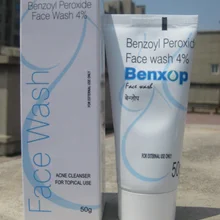 Бензол пероксид 4% очищающее средство benxop 50 г предотвращает акне горох уход за кожей