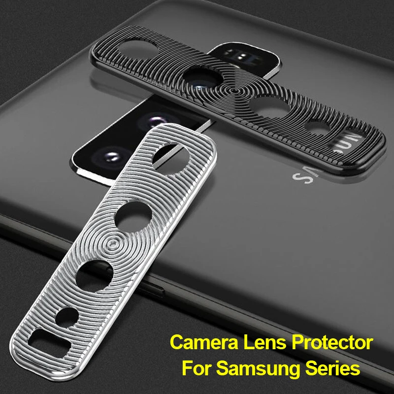 

Camera Lens Protective Ring Cover For Samsung Galaxy A30 A50 S10E S10 Plus Note 10 Plus A9 2018 Metal Camera Len Protector Cover