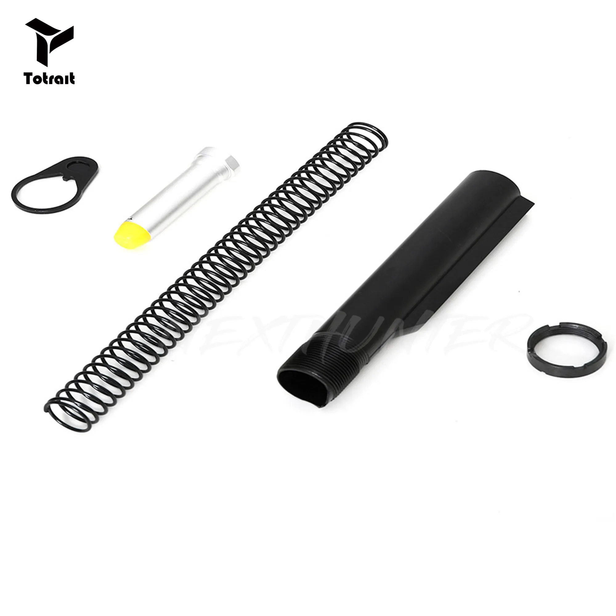 

TOtrait Tactical 6 Position Stock Pipe Buffer Spring set for WA M4 M16 Series GBB Hunting Accessories