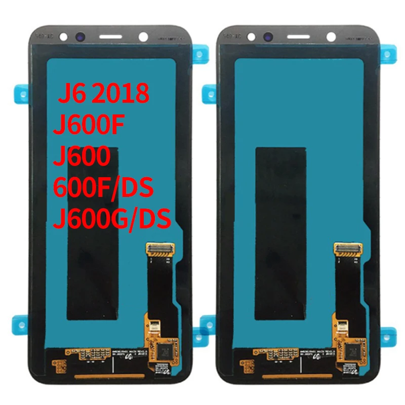 Оригинальный супер Amoled для SAMSUNG Galaxy J6 ЖК дисплей j600 J600F J600F/DS J600G/DS сенсорный экран