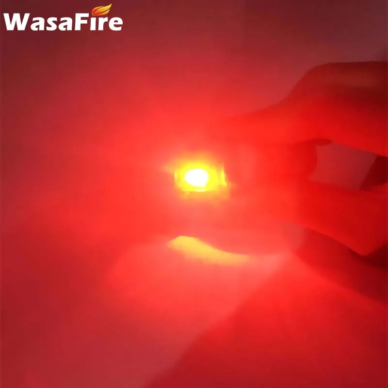 WasaFire мини-светильник для велосипеда, задний велосипедный светильник, портативный водонепроницаемый красный светодиодный велосипедный задний светильник Предупреждение лампа для безопасности