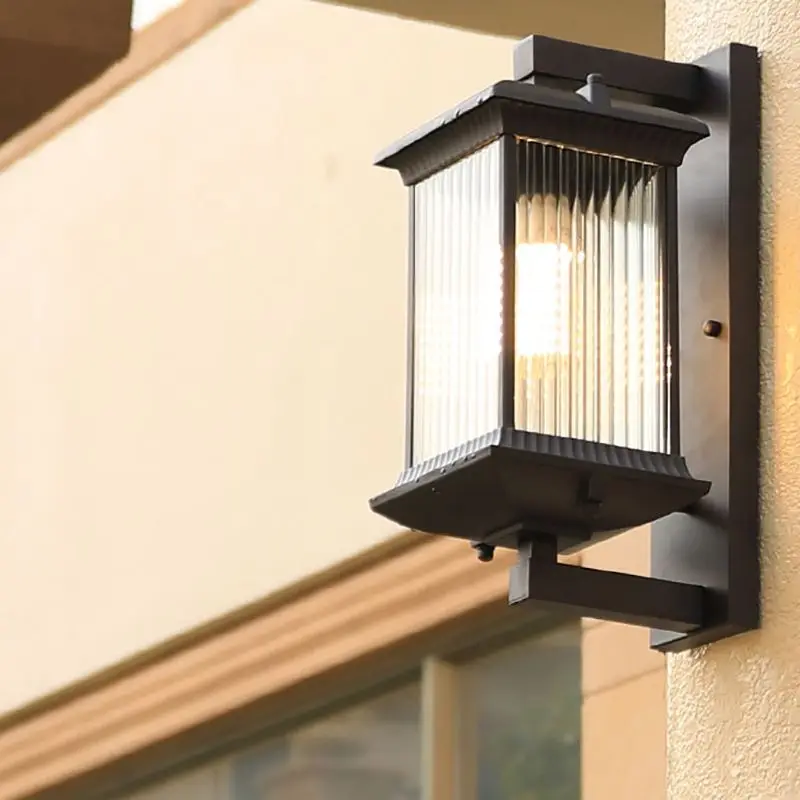 Retro Outdoor Waterproof Lighting Wall Lamps European Style Garden Corridor Balcony Exterior Wall Residential Porch Lamp 4