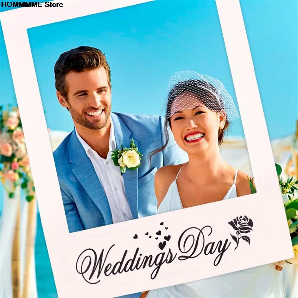 1PC Romantic DIY Anniversary/Wedding Party Decoration Wedding Photo