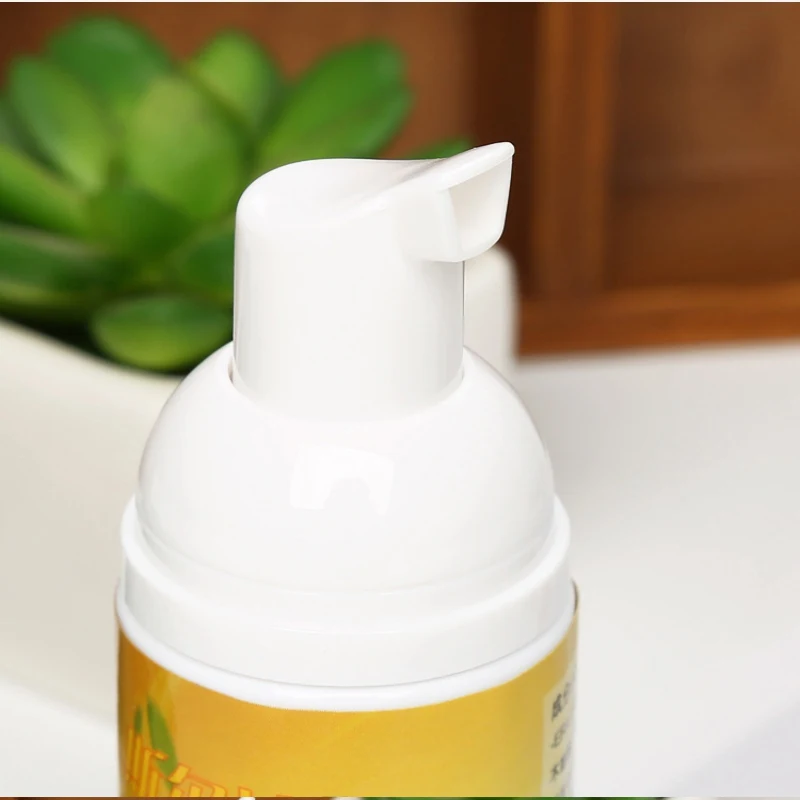 Orange Mousse Toothpaste Remove Tooth Stains Odor Whitening Teeth Form Toothpaste