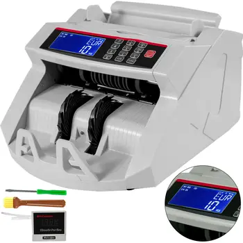 melhor Nota Bancária Automática Contador De Contas Moeda Moeda Moeda Libra Euro Caixa Contagem Máquina Reino Unido Contador De Dinheiro