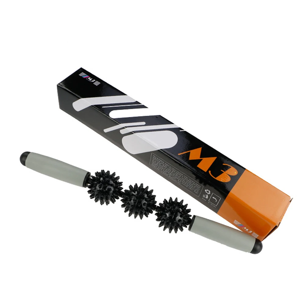 Yoga Muscle Massage Roller Stick Myofascial Trigger Point Release Soothing Tightness Pain In Backs Legs Calf Hand Feet& Neck