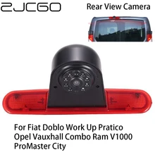 

ZJCGO Car Rear View Reverse Back Up Parking Camera for Fiat Doblo Work Up Pratico Opel Vauxhall Combo Ram V1000 ProMaster City