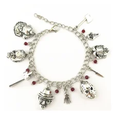 Фэнтези Вселенная Чаки лицо Стивен Кингс это Пенни Вайз Джейсон Хоккей Фредди Крюгер крик ужас браслет HHRX22