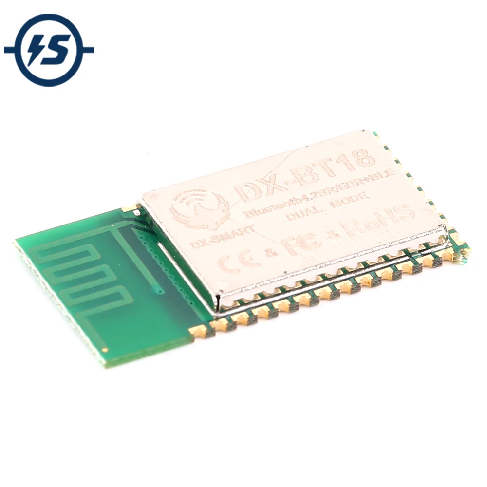 

Wireless Bluetooth RF Transceiver Module BLE4.2 UART DC 1.8V-3.6V 2.4GHz ISM
