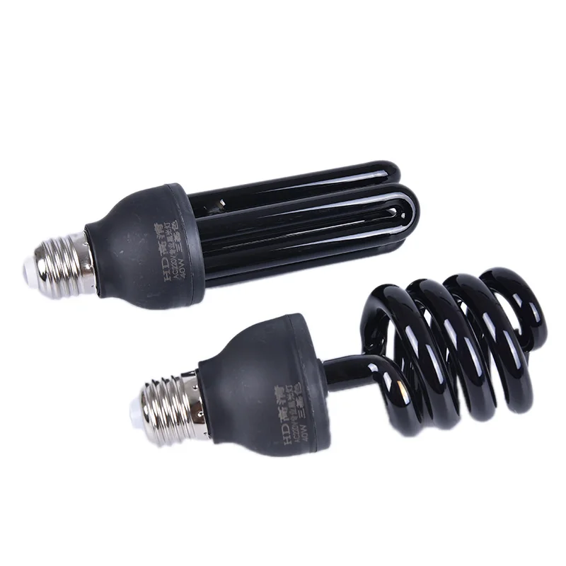 220V 40W E27 светильник с низким энергопотреблением CFL UV светильник винт для лампочки ультрафиолетового ультрафиолетовой лампой