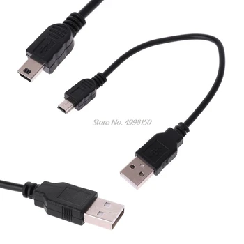 

1Pcs Short USB 2.0 A Male to Mini 5 Pin B Data Charging Cable Cord Adapter Dropship