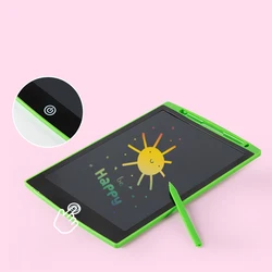 Jouet enfant，jouet，Écriture et correction，tablette dessin enfant，ardoise magique，Planche d'écriture électronique LED Montessori, jouets éducatifs d'apprentissage pour enfants, une serrure à clé, jouets Anti effacement 