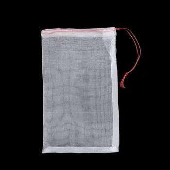 

50x Orchar Garden Plant Fruit Protect Drawstring Mesh Net Bag Anti Insect Pest