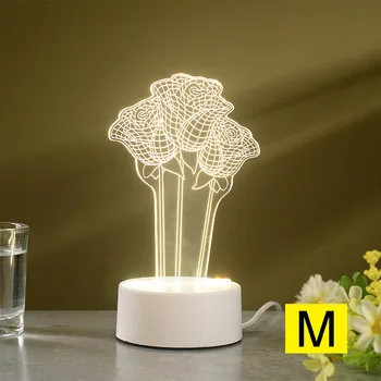 

Cartoon Night Light 3D LED USB Dream Soft Light Table Night Light P666