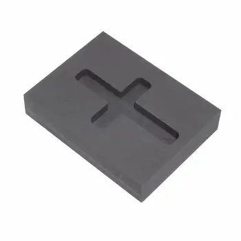 

1.2 Troy Ounce Cross Gold Graphite Ingot Mold for Melting Casting Refining