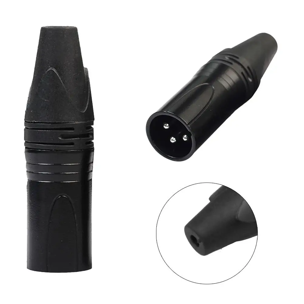 XLR 3Pin мужской DIY Аудио кабель микрофон разъем под пайку MIC адаптер|Коннекторы и