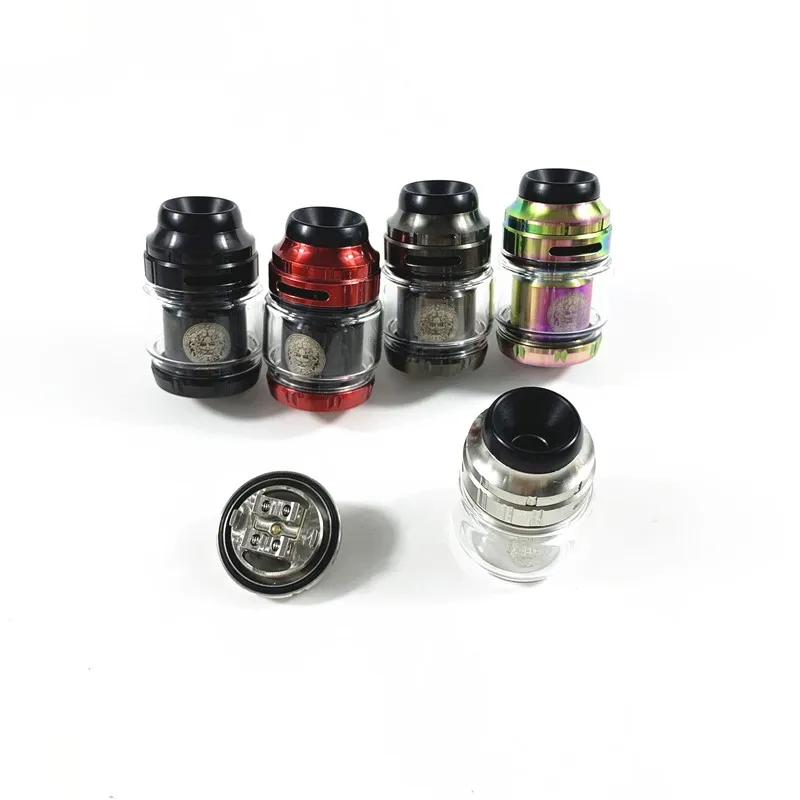 

4pcs RTA Atomizer Zeus x rta 316 MTL Tank 24mm 4.5ML Atomizer Electronic Cigarette Rebuildable Tank Adjustable Airflow Vape Mod