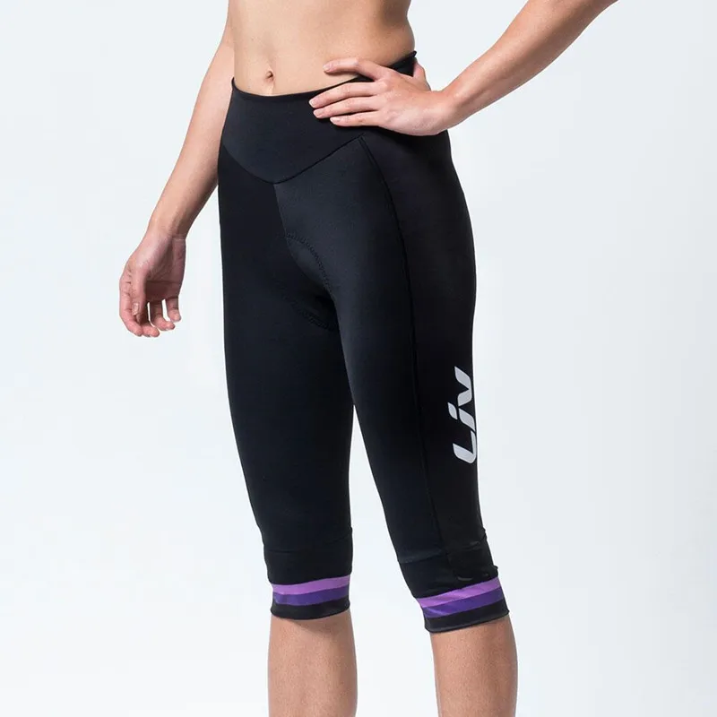 LIV cycling clothing summer women pants cropped trousers bike apparel maillot ciclismo bicycle running cropped trousers wear