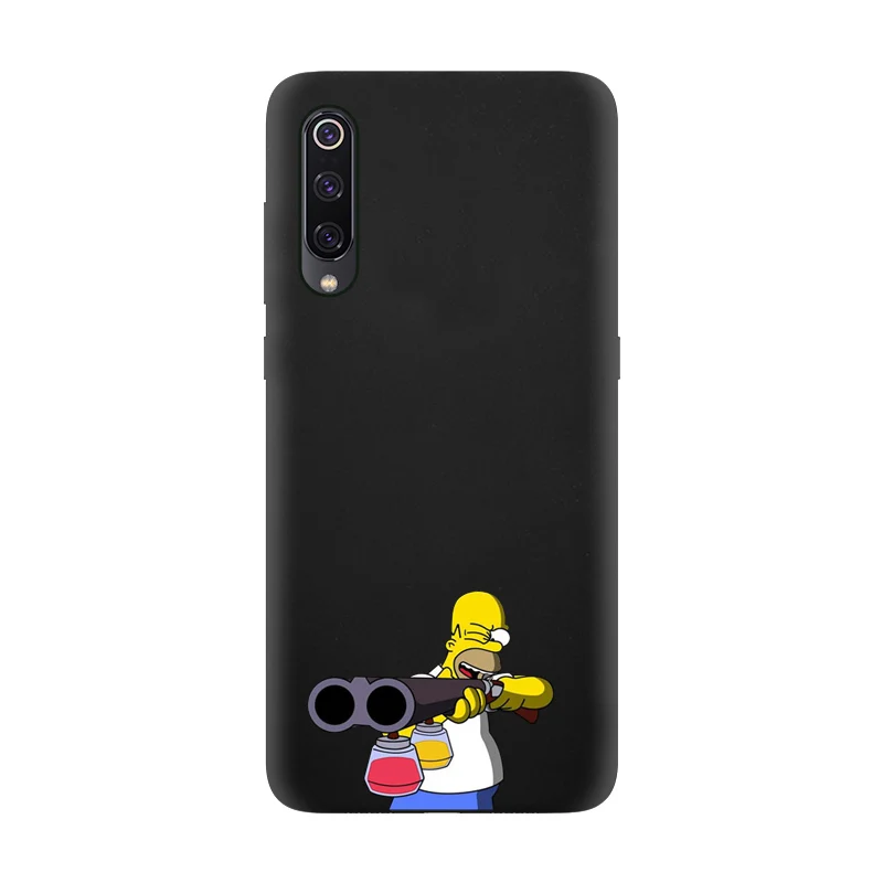 Homer J. Simpson чехол для Xiaomi Mi 9 8 Pro SE Lite 6 5 5S 5C Plus A1 A2 силиконовый чехол для телефона мягкий ТПУ чехол для задней панели Барт Симпсон - Цвет: Color 4