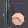 tweezers for volume eyelash extension 3D 5D 6D  Stainless Steel Eyebrow Tweezers Professional Anti-static Eyelash Tweezer Makeup 4