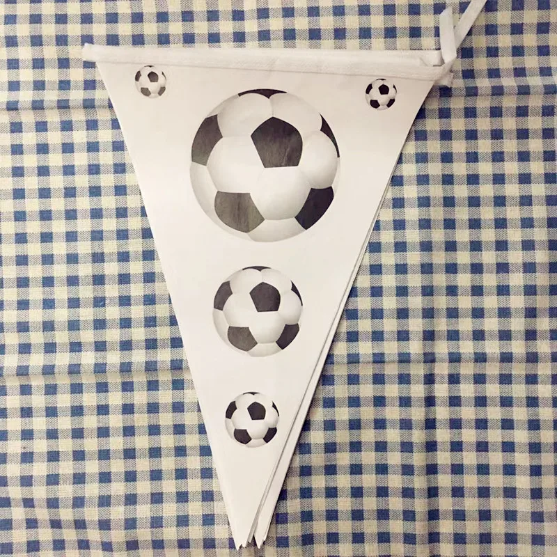 Футбол посуда наборы Вечерние торжества детское украшение принадлежности салфетки флаги скатерть чашка бумажная тарелка день рождения