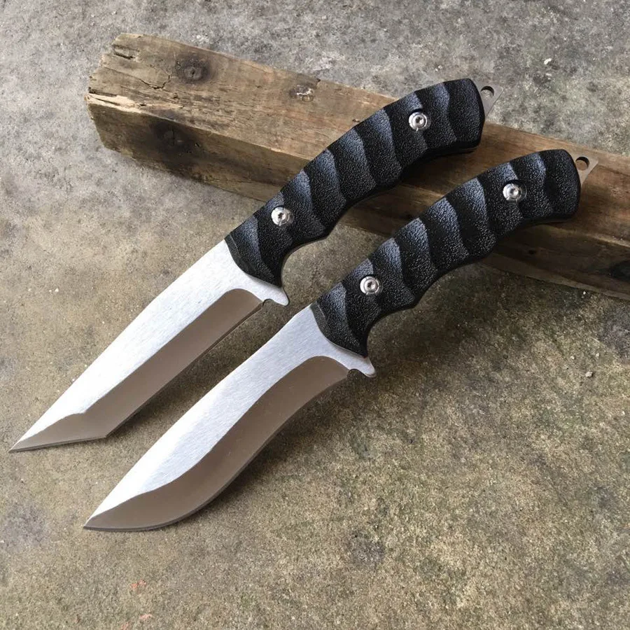 Высокая твердость лезвия охотничий нож инструменты для кемпинга нож для выживания лучшие Сувенирные ножи с ножнами