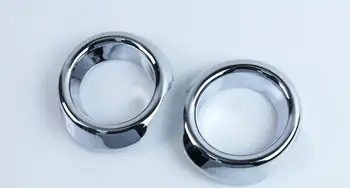 

2 Pcs Brand New ABS Chrome Car Front Fog Light Lamp Cover Trims For TOYOTA RAV4 2016 Car Styling Auto Accessories