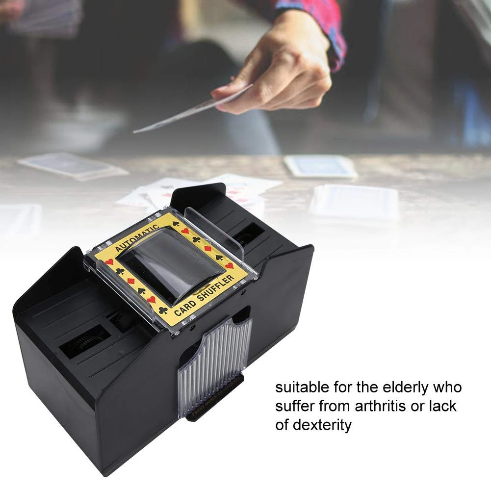 Board Game Poker Playing Cards Electric Automatic Poker Shuffler Casino Robot Card Shuffler