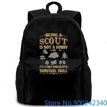

Scout Post Apocalyptic Survival Skill Brand Male adult New women men backpack laptop travel school adult student