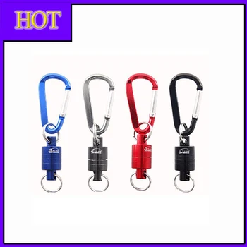 BEST PRICE ❤️ Strong Magnetic Carabiner Portable Outdoor Fishing Mountaineering Release Lanyard - discount item 9% OFF Sports & Entertainment