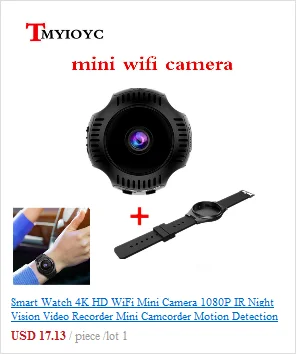 Новая мини-камера MD90 4K HD 1080 P, Wi-Fi, Мини ИК-видеокамера с функцией ночного видения, микро-камера с функцией обнаружения движения для автомобиля DV, маленькая камера