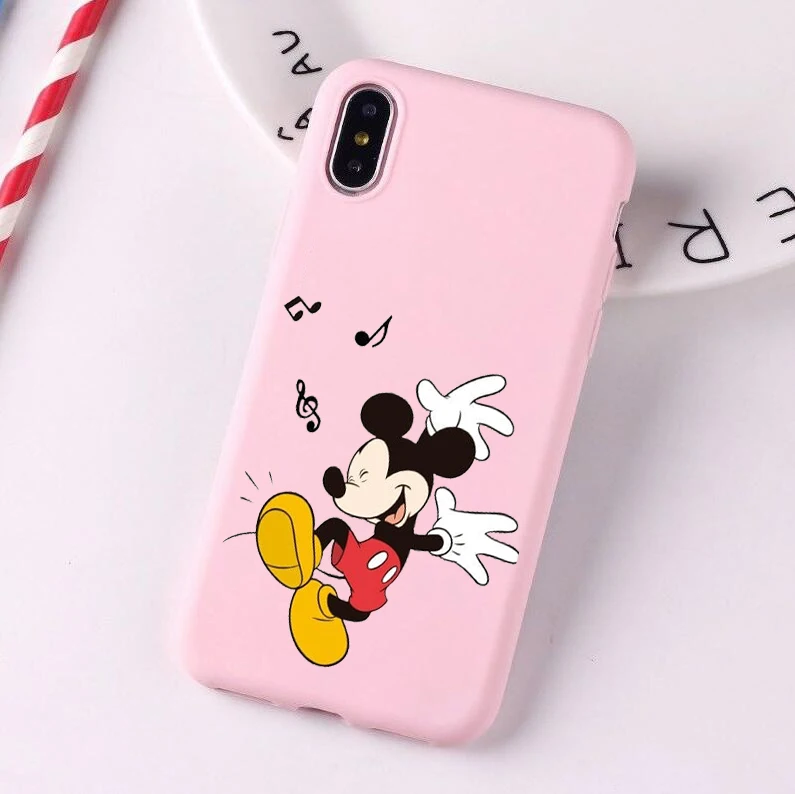 Мягкий термополиуретановый чехол с Микки и Минни для huawei p30 pro p30 lite p20 pro p10 mate 20 p10 lite honor 9 lite honor 10 lite