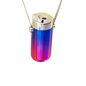 

USB Portable Wearable Air Purifier, Personal Necklace Air Freshener No Radiation Low Noise for Adults Kids Color
