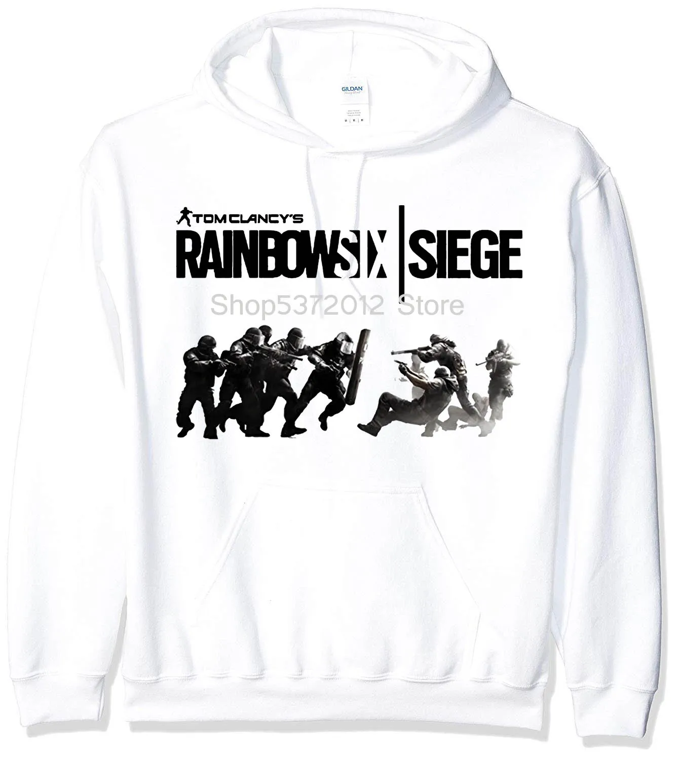 

Treask Koyee Men's Tom Clancy's Rainbow Six Siege Poster Hoodies Sweater LONG Sleeve Discount 100 % Cotton s Top Tee Plus Size