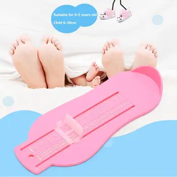 

Adjustable Scale Shoe Size Foot Length Ruler Baby Feet Measuring Instrument