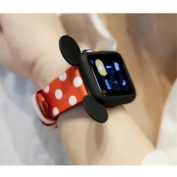 

Cartoon Silicone Apple Watch Series 5 4 3 2 1 Protective Cover iwatch 44mm 40mm 38mm 42mm Cute Rubber Case