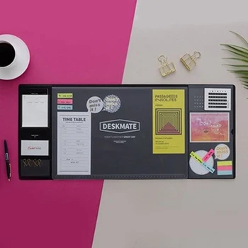 

PVC Large Office Computer Desk Mat Modern Table Waterproof Laptop Cushion Desk Accessories & Organizer Desk Set with Calendar