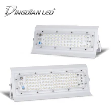 50W 100W Светодиодный прожектор светильник AC220V напольный светильник Точечный светильник IP66 Водонепроницаемый светодиодный уличный фонарь ландшафтный светильник ing высокое Яркость